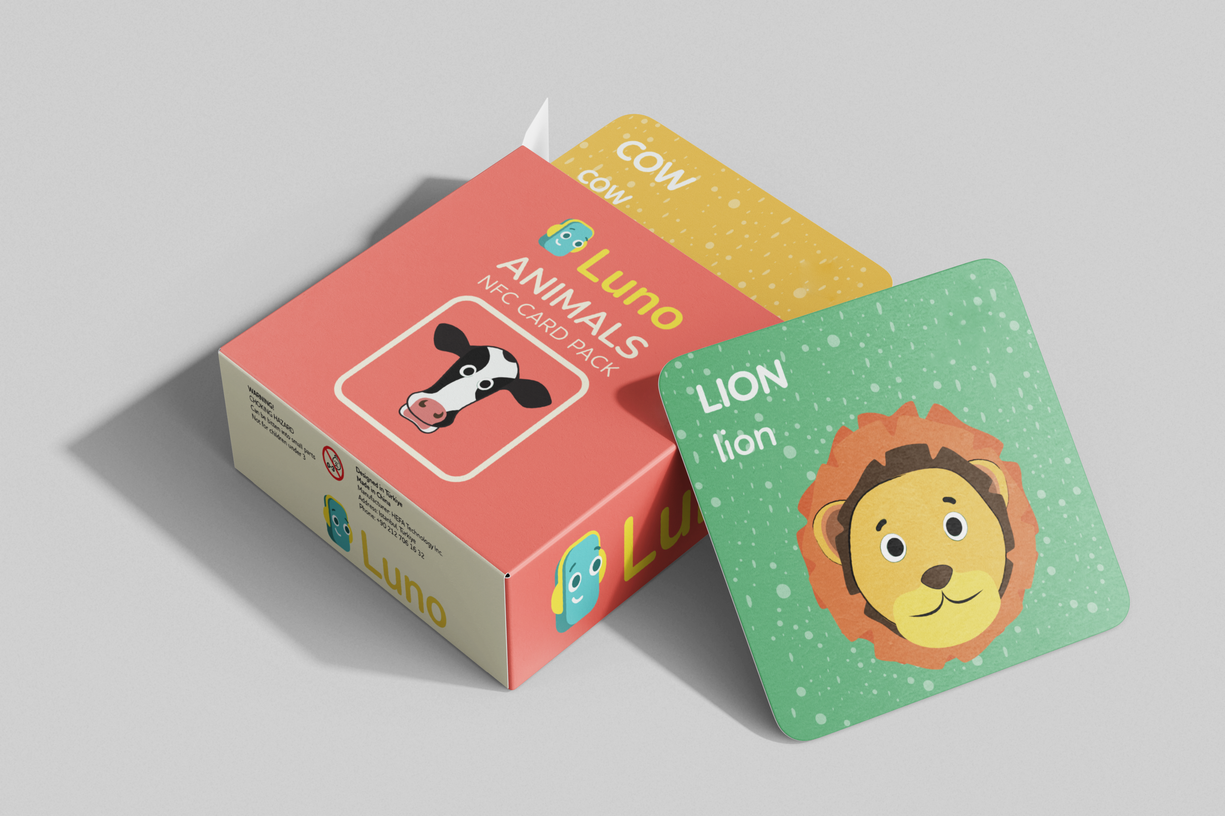 LunoBox Animals card pack